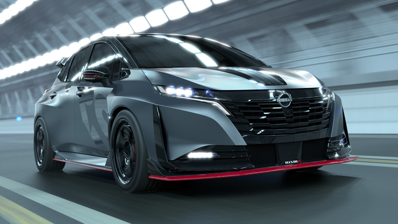 Nissan Aura NISMO RS Concept debuta en el Salón de Tokio 2026 con tecnología e-POWER