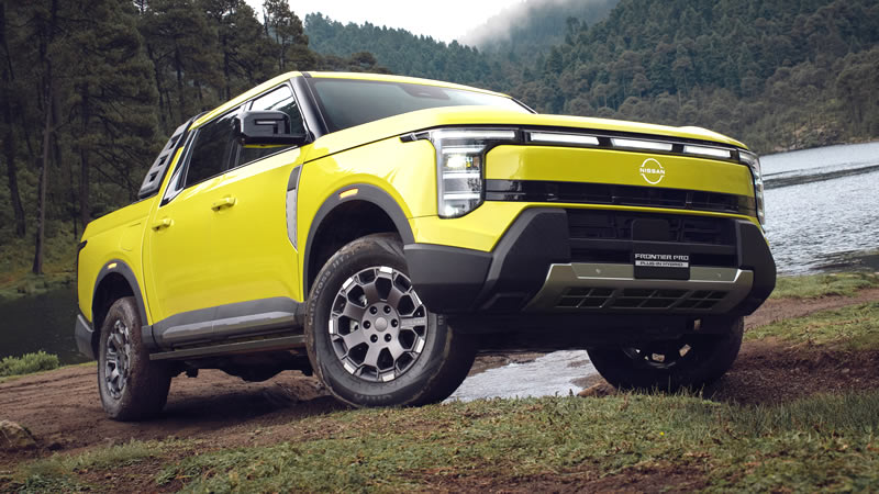 Nissan Frontier PRO PHEV: la nueva generación de la pick-up ahora es híbrida enchufable