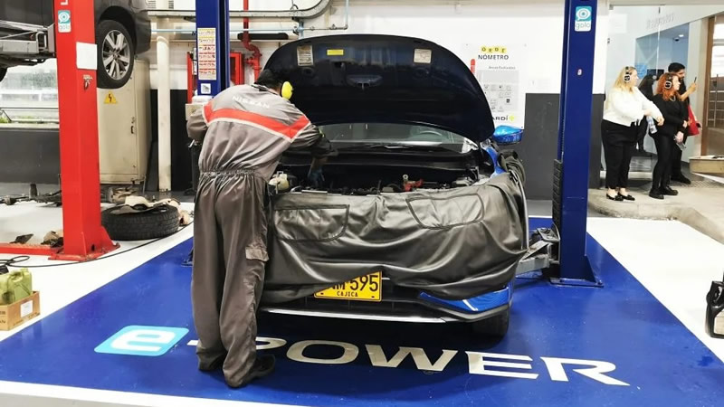 Nissan Colombia destaca el papel de la tecnología en el servicio posventa