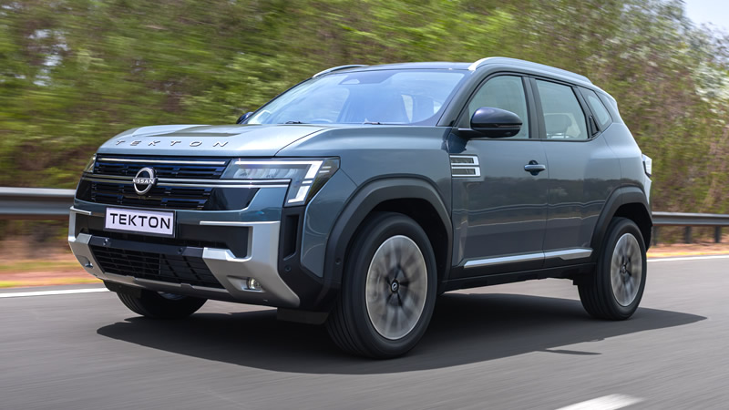 Nissan Tekton: así es el nuevo SUV que debutó mundialmente en India