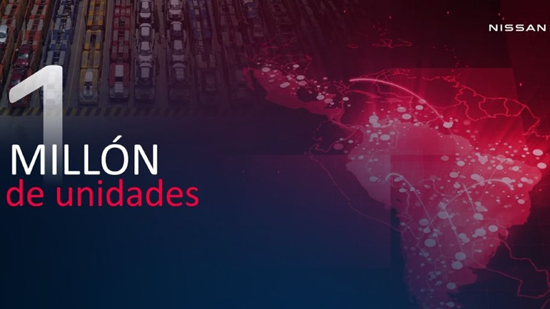 Nissan América Latina supera el millón de unidades vendidas y apunta a crecer en 2027