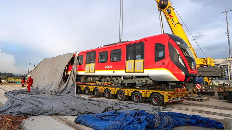 El Metro de Bogotá acelera en 2026: Llega el cuarto tren y arrancan las pruebas de fuego