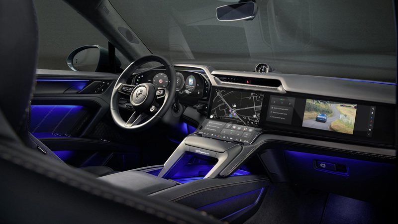 Porsche revela su diseño interior del futuro con el nuevo Cayenne Electric