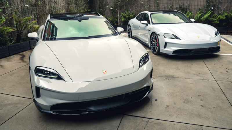 Porsche Taycan 2025 en Colombia: el auto 100 por ciento eléctrico ya está disponible en nueve versiones 