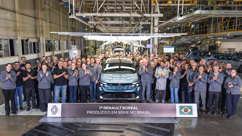 Renault inició la fabricación del Boreal en el Complejo Ayrton Senna en Brasil