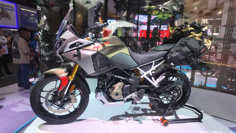 La esperada TVS Apache RTX 300, una de las imperdibles de la Feria de las 2 Ruedas 2026