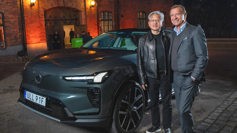 Volvo y NVIDIA amplían su alianza para desarrollar autos con conducción automatizada