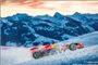 Verstappen y el RB7 en la nieve 