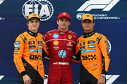 Leclerc sorprende a los McLaren y se lleva la pole tras reñida sesión - Reporte Clasificación - GP de Hungría