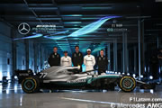 Presentación Mercedes F1 W09 