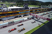 Parrilla de salida del Gran Premio de Austria 2025