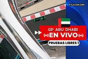 Primera sesión de pruebas libres del Gran Premio de Abu Dhabi - ¡EN VIVO!
