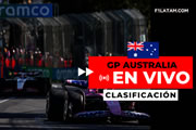 Clasificación del Gran Premio de Australia F1 - ¡EN VIVO!