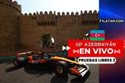 Segunda sesión de pruebas libres del Gran Premio de Azerbaiyán - ¡EN VIVO!