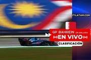Clasificación del Gran Premio de Bahrein en Malasia F1 - ¡EN VIVO!