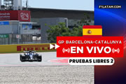 Segunda sesión de pruebas libres del Gran Premio de Barcelona-Catalunya - ¡EN VIVO!