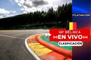 Clasificación del Gran Premio de Bélgica F1 - ¡EN VIVO!