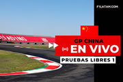 Primera sesión de pruebas libres del Gran Premio de China - ¡EN VIVO!