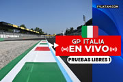 Primera sesión de pruebas libres del Gran Premio de Italia - ¡EN VIVO!