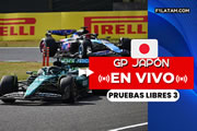 Tercera sesión de pruebas libres del Gran Premio de Japón - ¡EN VIVO!