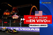 Primera sesión de pruebas libres del Gran Premio de Las Vegas - ¡EN VIVO!