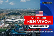 Primera sesión de pruebas libres del Gran Premio de Miami - ¡EN VIVO!