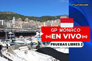 Segunda sesión de pruebas libres del Gran Premio de Mónaco - ¡EN VIVO!