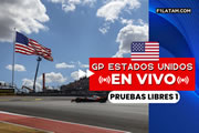 Primera sesión de pruebas libres del Gran Premio de Estados Unidos - ¡EN VIVO!