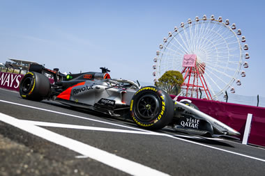Parrilla de salida del Gran Premio de Japón 2026