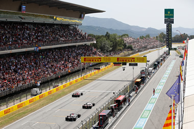 Parrilla de salida del Gran Premio de Barcelona-Catalunya 2026