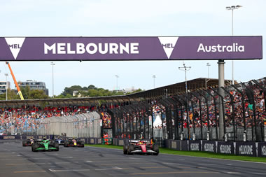 Parrilla de salida del Gran Premio de Australia 2025