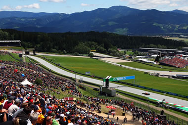Pronóstico del tiempo para este fin de semana en el Gran Premio de Austria
