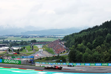 Parrilla de salida del Gran Premio de Austria 2026
