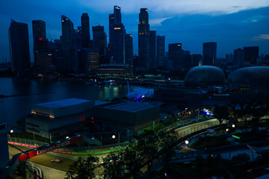 Pronóstico del tiempo para este fin de semana en el Gran Premio de Singapur