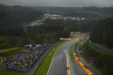 Pronóstico del tiempo para este fin de semana en el Gran Premio de Bélgica