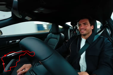 VIDEO: Sainz, el primer piloto en rodar en el nuevo Circuito de MADRING, sede del GP de España de F1