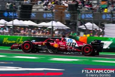 Charles Leclerc marca el ritmo en la primera tanda  - Reporte Pruebas Libres 1 - GP de México