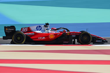 Leclerc por delante de Norris y Verstappen en el cierre de los tests de pretemporada en Bahrein