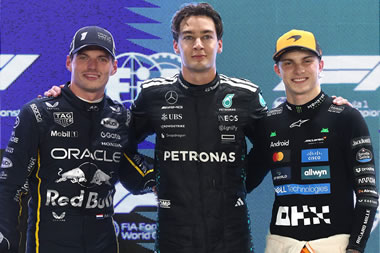 Russell da un salto de calidad y se lleva la pole position - Reporte Clasificación - GP de Singapur