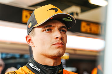 Norris: ''El McLaren es rápido, pero difícil de conducir. No estoy pensando en el campeonato''