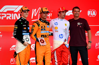 Norris domina y logra el doblete con Norris y Piastri - Reporte Sprint - GP de Miami