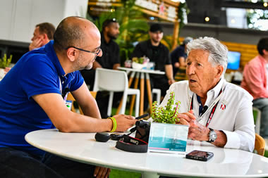 Entrevista con Mario Andretti - Su rol en Cadillac, las posibilidades de Checo Pérez de regresar a F1 y más
