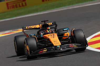 Piastri se impone y saldrá desde el primer lugar - Reporte Sprint Qualifying - GP de Bélgica