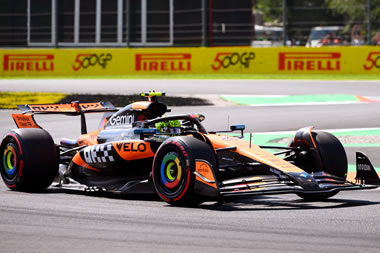 Norris supera por muy poco a Leclerc y Sainz - Reporte Pruebas Libres 2 - GP de Italia