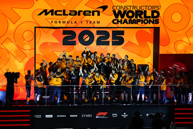 McLaren se corona campeón de constructores por décima ocasión en la F1