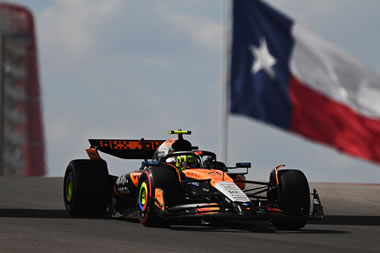 Norris al comando en la única sesión de entrenamientos - Reporte Pruebas Libres 1 - GP de Estados Unidos