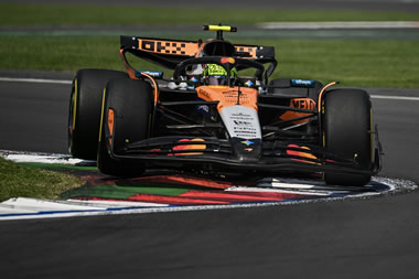 Norris aprieta y se coloca adelante en los últimos entrenamientos - Reporte Pruebas Libres 3 - GP de México