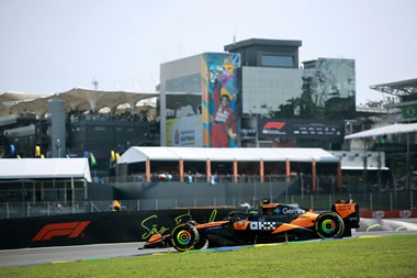 Norris toma la ventaja en el Autódromo de Interlagos - Reporte Sprint Qualifying - GP de Brasil