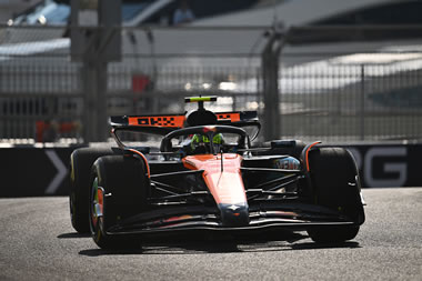 Norris adelante en Yas Marina en sesión con nueve novatos - Reporte Pruebas Libres 1 - GP de Abu Dhabi