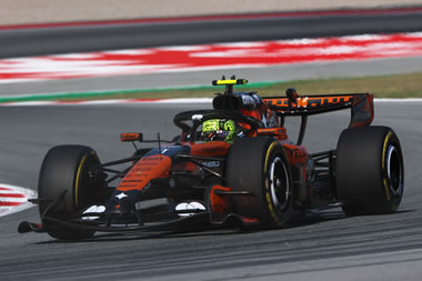 Norris da el salto y supera por nueve milésimas a Russell - Reporte Pruebas Libres 2 - GP de Barcelona-Catalunya